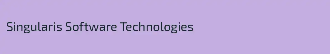 Singularis Software Technologies